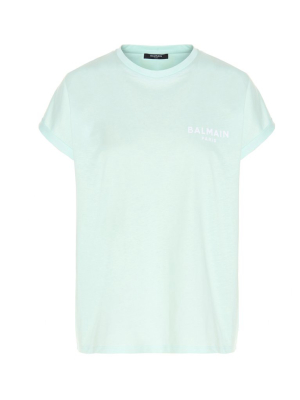 Balmain Logo Crewneck T-shirt