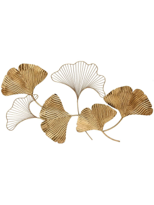 Petal Wall Decor, Gold