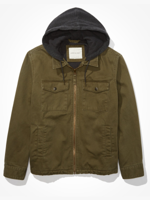 Ae Hooded Workwear Jacket