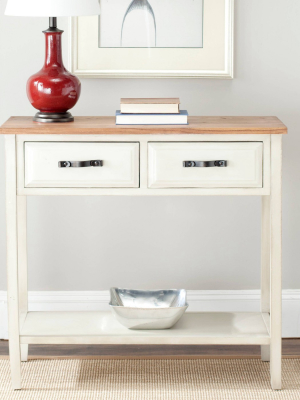 Console Table White Birch - Safavieh