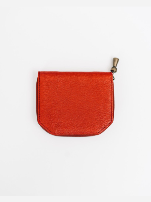 Postalco Kettle Zipper Wallet, Thin