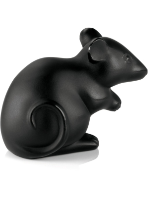 Mouse Sculpture, Black