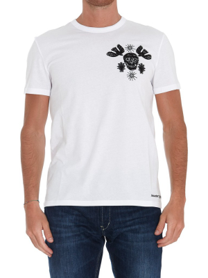 Alexander Mcqueen Skull Printed T-shirt