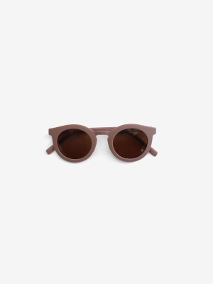 Kid's Rpet Cat3 Uvb Sunglasses - Burlwood