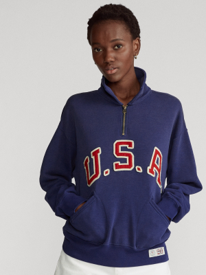 Team Usa One-year-out Fleece Pullover