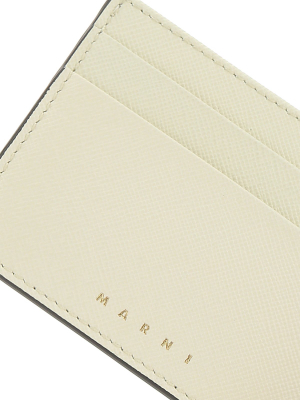 Marni Logo Printed Cardholder