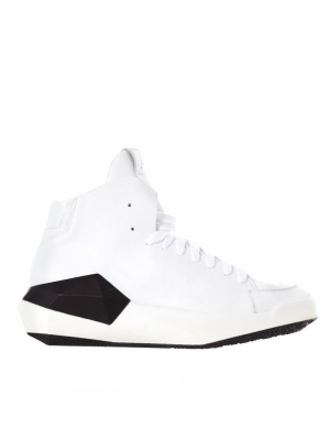 Structured High-top Sneakers (ca885/575bn Daymon White)