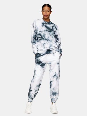 Gray Tie Dye Sweatpants