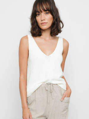 Maise Tank - White