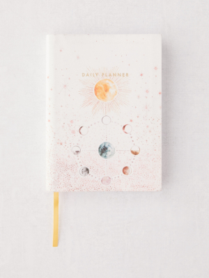 Starry Cosmos Daily Planner Journal