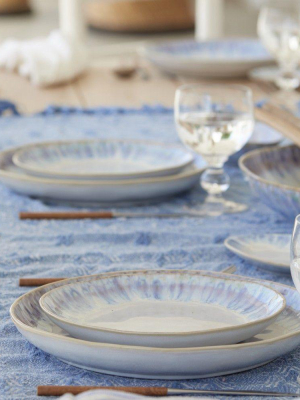 Costa Nova Brisa Dinner Plate - Set Of 6 - Blue