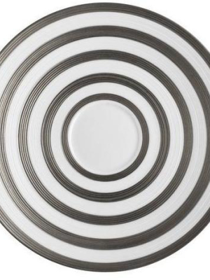 Hemisphere Platinum Stripe Tea Saucer