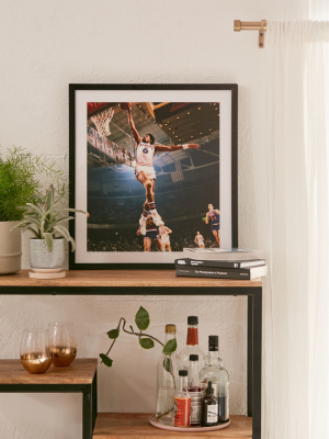 Getty Images Julius Erving Dunk Art Print