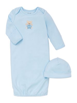 Cute Bear Sleeper Gown And Hat