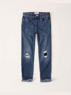 High Rise Skinny Ankle Jeans