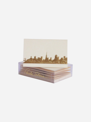 Sf Cityscape Enclosure Cards Set Of 6