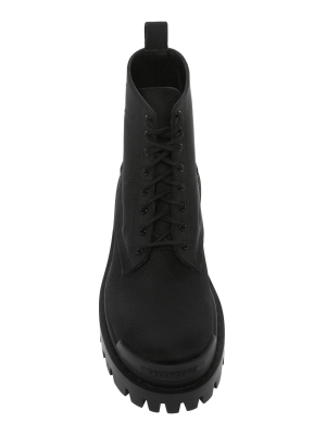 Strike Canvas Ankle Boots