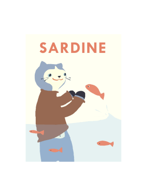 Sardine Art Print