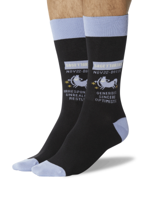 Men's Sagittarius Zodiac Socks