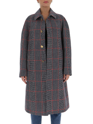 Thom Browne Check Pattern Coat