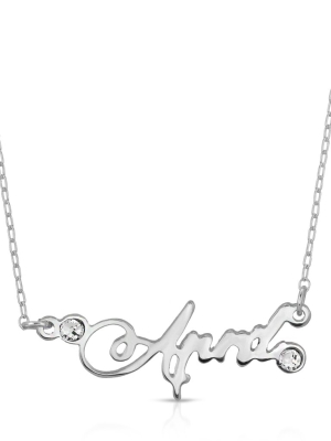 April Diamond Necklace