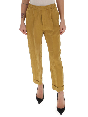 Barena Elasticated Waist Straight Leg Pants