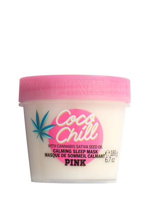 Coco Chill Calming Sleep Mask With Cannabis Sativa Seed Oil