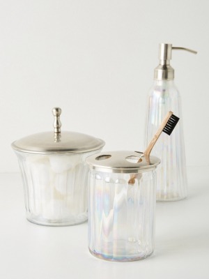 Lustrous Glass Bath Collection