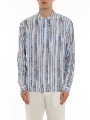 Z Zegna Striped Shirt