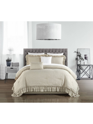 5pc Kaci Comforter Set - Chic Home Design