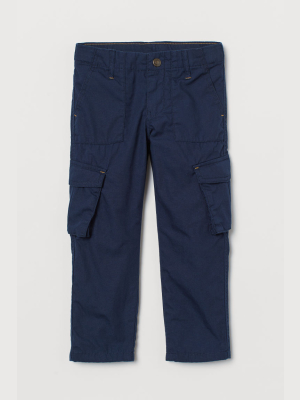 Lined Cargo Pants