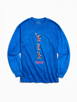 Mickey Mouse Fantasia Uo Exclusive Long Sleeve Tee