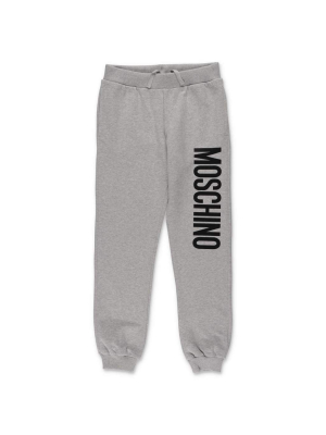 Moschino Kids Logo Printed Sweatpants