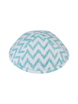 Ikippah Blue Zig Zag