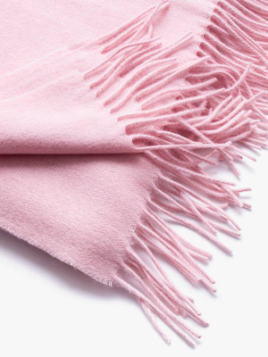 Large Wool Cashmere Scarf