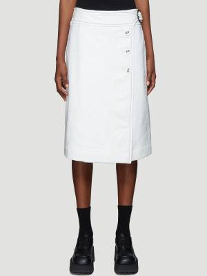 Marni Button-up Midi Skirt