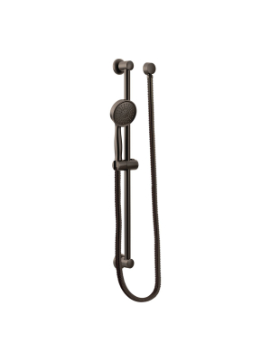 Moen 3668ep Single Function Hand Shower Package With Hose And Slide Bar Included