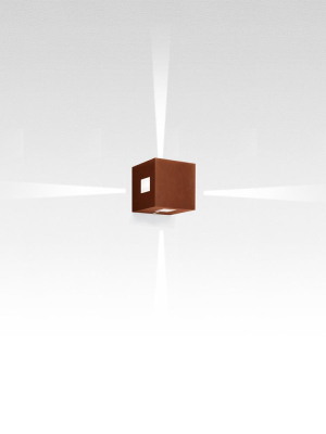 Effetto Square Wall 4 Narrow Beams 3000k Rust