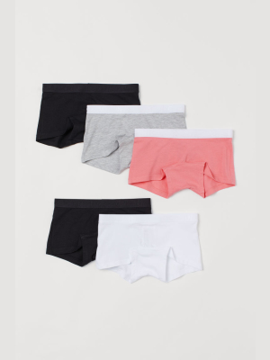 5-pack Cotton Boxer Briefs