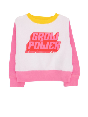 Stella Mccartney Kids Grow Power Print Sweatshirt