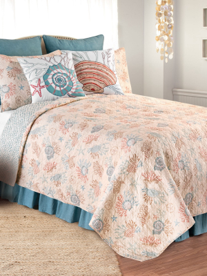 C&f Home Seabrook Coastal Quilt Mini Set