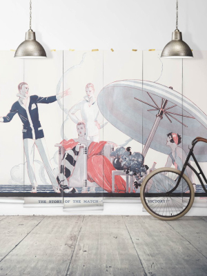 A Famous Victory Wall Mural From The Erstwhile Collection By Milton & King