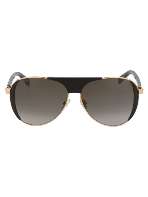 Jimmy Choo Eyewear Rave Aviator Sunglasses