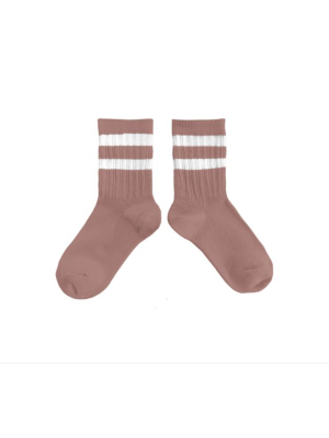 Collegien Nico Varsity Socks - Praline