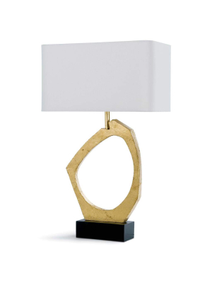 Manhattan Table Lamp (gold Leaf)