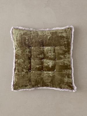 Brigette Velvet Floor Pillow