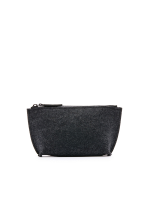 Petite Hana Merino Wool Felt Pouch - Final Sale