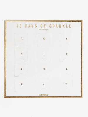 12 Days Of Sparkle Earring Gift Set