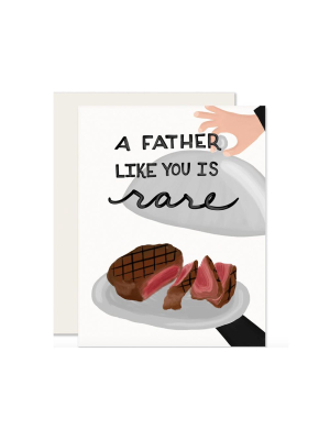 Rare Father Card