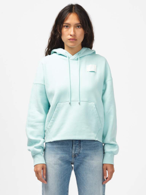 Women's Fleece Pullover Hoodie In Light Dew